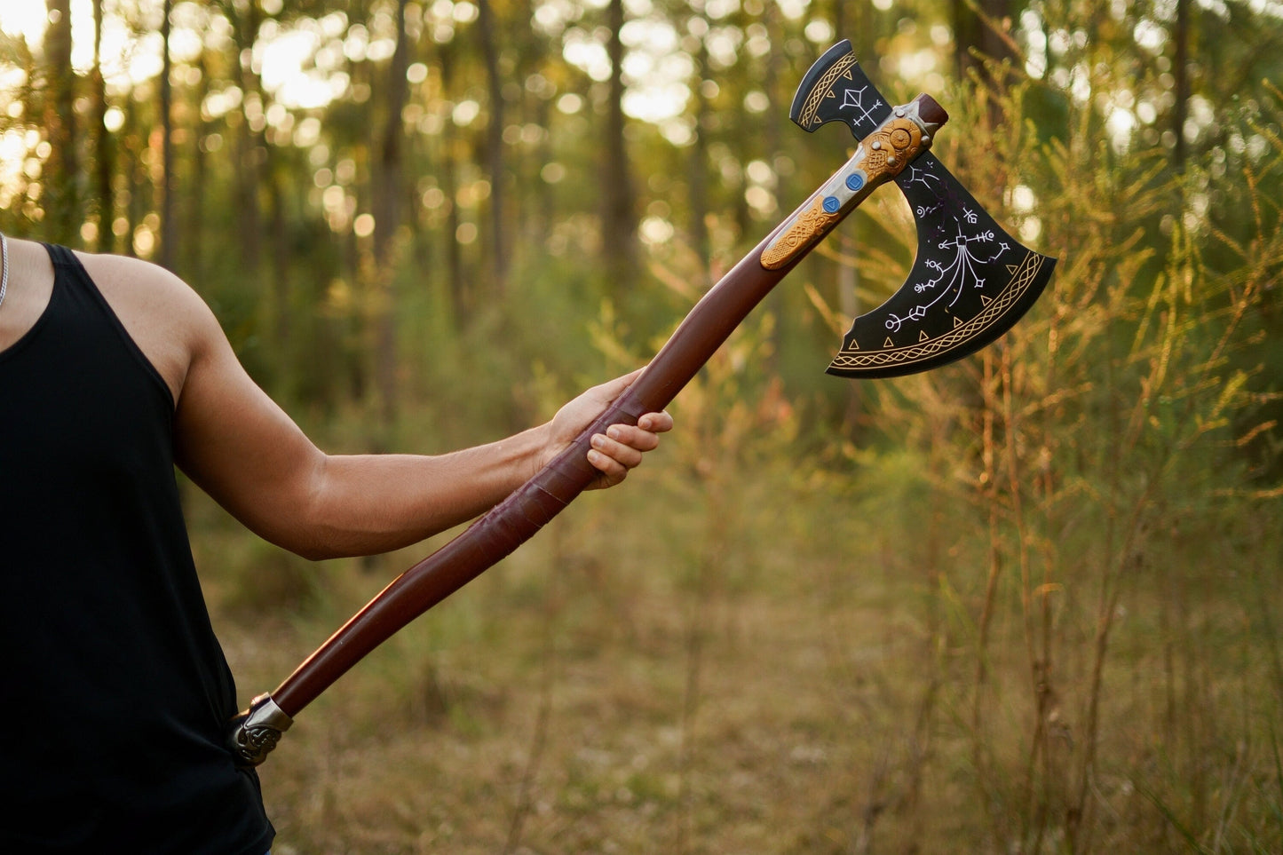 Legendary Leviathan Axe: A Norse War Axe Gift for Him | Unleash Kratos' Power - Premium best Happy Valentine Day gift from SCORPION KART - Just $151.50! Shop now at SCORPION KART