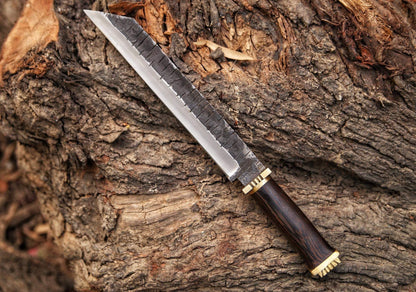 Carbon Steel SEAX Knife With Leather Sheath Gift For Him, Birthday Present, Anniversary Gift, Christmas Present - Premium best Happy Valentine Day gift from SCORPION KART - Just $130! Shop now at SCORPION KART