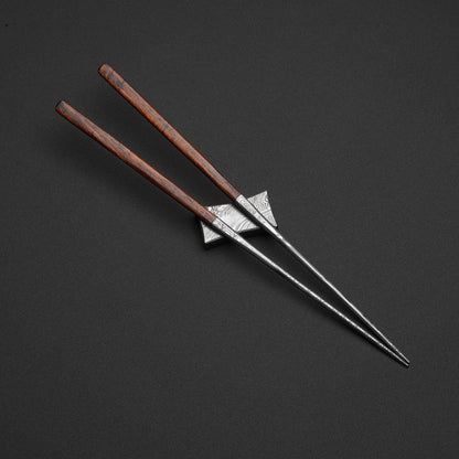 Damascus chopsticks - Premium best Happy Valentine Day gift from SCORPION KART - Just $85! Shop now at SCORPION KART