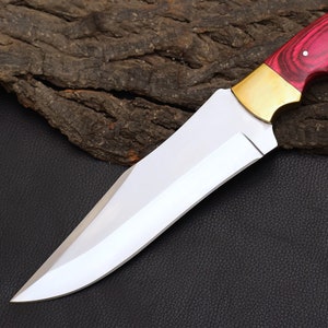 Handmade D2 Steel  Chef Knife With beautiful leader Sheath - Premium best Happy Valentine Day gift from SCORPION KART - Just $116.36! Shop now at SCORPION KART