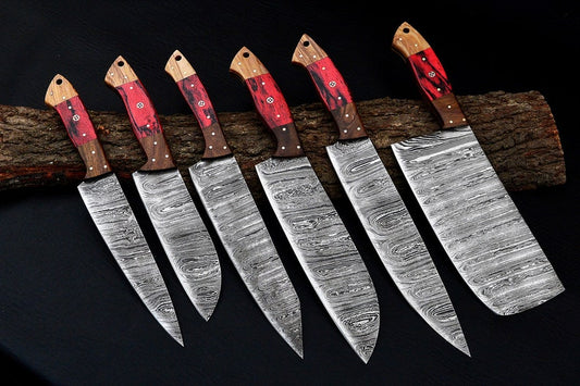 Handmade Damascus Steel chef Kitchen knife outdoor knife - Premium best Happy Valentine Day gift from SCORPION KART - Just $280.08! Shop now at SCORPION KART
