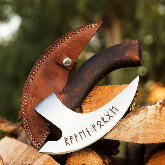 Pizza axe, Pizza slicer Hand forged Viking pizza cutter, Viking bearded camping axe, Personalized gifts - Premium best Happy Valentine Day gift from SCORPION KART - Just $107.24! Shop now at SCORPION KART