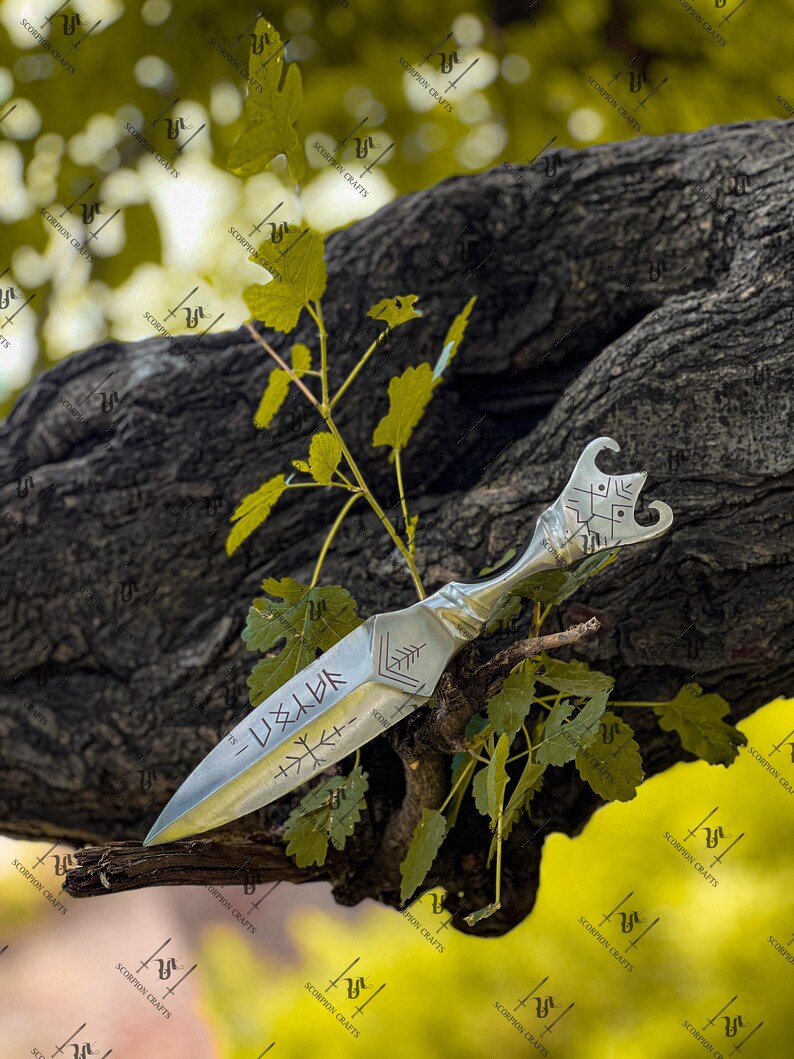 Handmade Railroad Spike Knife, railroad spike art, hand forged knife, personalized knife, hunting knife, blacksmith knife, engraved knife - Premium best Happy Valentine Day gift from SCORPION KART - Just $80! Shop now at SCORPION KART